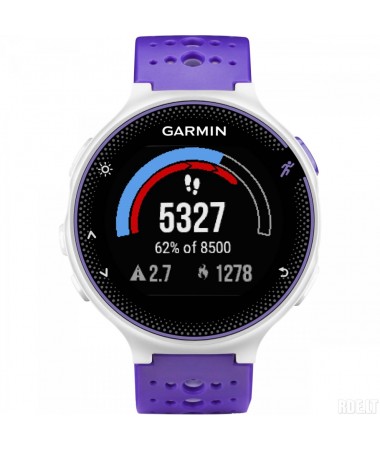 Официальный Garmin Forerunner 230, GPS, EU, Purple & White Bundle!